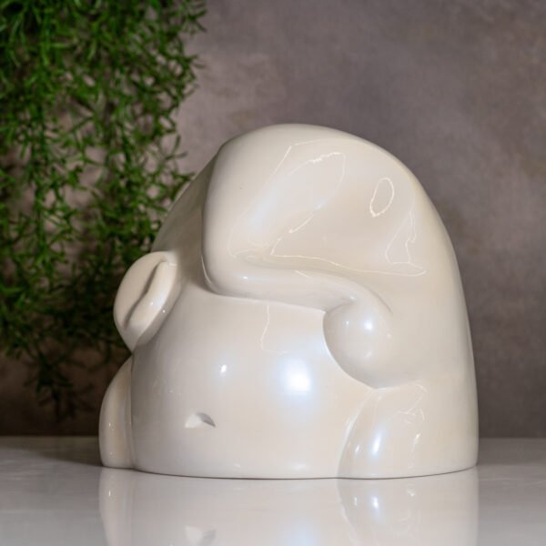 Clay Craft The Basics Lord Ganesha Ceramic Statue is a and Home Decor Item.