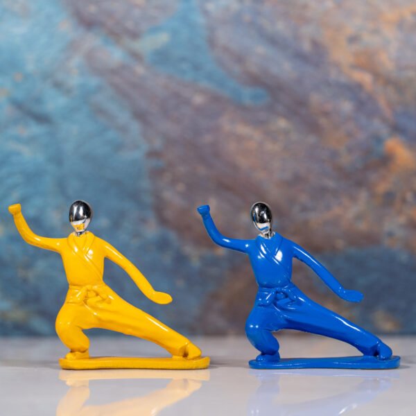 Tiny Rainbow Yogo Joes toys for Home Decor