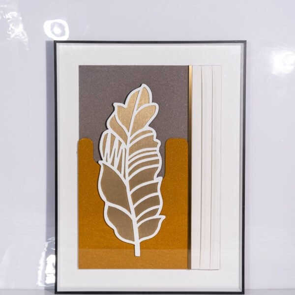 Golden Leaf Wall frame